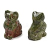 Natural Unakite Carved Figurines DJEW-L023-B09-1