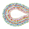 13 strands 13 styles Electroplate Glass Beads Strands EGLA-CD0001-08-1