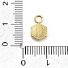Ion Plating(IP) 304 Stainless Steel Charms STAS-P379-03E-G-3