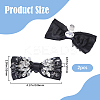 Bowknot Non-woven Fabrics Shoe Decoration FIND-WH0139-290C-2