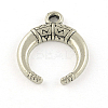 Tibetan Style Alloy Pendants TIBE-Q047-06AS-RS-1