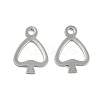201 Stainless Steel Charms STAS-R135-08P-1