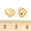 Rack Plating Brass Cubic Zirconia Pendants KK-M261-24G-3
