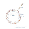 Natural Freshwater Pearl Beaded Bracelets BJEW-JB05122-01-5