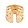 Ion Plating(IP) 304 Stainless Steel Multi-layer Open Cuff Rings RJEW-F167-05G-04-4