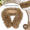 1Pc Artificial Fur Chenille Stick Collars Trim for Sewing Craft Decor FIND-BC0019-22C-2