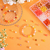 DIY Round Imitation Acrylic Pearl and Glass Beads Jewelry Making Finding Kits DIY-SP0002-78C-4