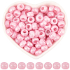 800Pcs Plastic Pearlized Beads KY-SP0001-53B-1