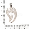Non-Tarnish 316 Surgical Stainless Steel Big Pendants STAS-Z073-42AS-3