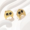 304 Stainless Steel Stud Earrings EJEW-F361-02G-5