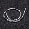Glass Round Bead Strands GLAA-I028-8mm-01-2