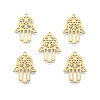 Ion Plating(IP) 201 Stainless Steel Pendant STAS-B027-30G-3