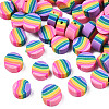 Handmade Polymer Clay Beads X1-CLAY-Q252-02-1