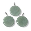 Natural Mixed Gemstone Pendants G-A259-04P-2