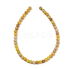 Dyed Natural Regalite/Imperial Jasper/Sea Sediment Jasper Beads Strands G-B124-C04-04-4