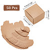 Square Folding Kraft PaperJewelry Storage Boxes LS-CON-WH0089-46A-2