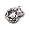 304 Stainless Steel & ABS Plastic Pearl Pendants STAS-G369-04P-02-2