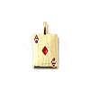 Rack Plating Brass Pendants KK-A268-01G-2