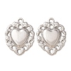 304 Stainless Steel Pendants SA-CBABD1E-20P-1
