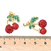 Brass Enamel Pendants KK-B139-11G-3