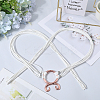 Polyester Chain Belts for Women Ladies Dress AJEW-WH20018-51B-3