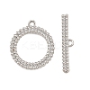 Brass Toggle Clasps KK-G548-30P-2