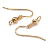 Brass Earring Hooks X-KK-F824-017G-3