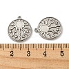 Non-Tarnish 304 Stainless Steel Pendants LS-STAS-L022-208P-3