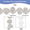 Glass Crystal Hotfix Rhinestone DIY-WH0343-50-2