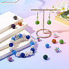 100Pcs 10 Colors Handmade Polymer Clay Rhinestone Beads RB-TA0001-19-7