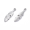 Non-Tarnish 304 Stainless Steel Pendants STAS-K213-04A-P-2