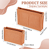 2Pcs 2 Style Wool Felt Bag Organizer Inserts FIND-WR0007-41A-2