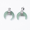 Natural Green Aventurine Pendants G-E425-06P-1