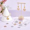 12Pcs 6 Style 304 Stainless Steel Pendants STAS-UN0039-83-4