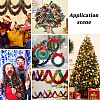 25 Yards Polyester Filigree Sparkle Tinsel Hanging Garland DIY-CY0001-97A-4