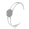 Non-Tarnish 304 Stainless Steel Bracelets Setting Making LS-BJEW-B090-03D-P-1