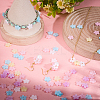 112Pcs 7 colors Opaque Acrylic Beads FIND-DR0001-39-4