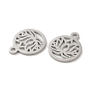Non-Tarnish 304 Stainless Steel Charms STAS-J042-13P-2