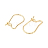 304 Stainless Steel Hoop Earring Findings STAS-P223-01G-06-2