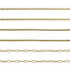 12M 3 Styles 304 Stainless Steel Chains CHS-TA0001-62-3