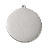 Non-Tarnish 304 Stainless Steel Pendants STAS-K270-16P-1
