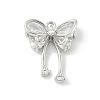 Brass Micro Pave Cubic Zirconia Pendants LS-KK-M326-18B-P-1