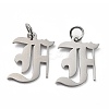 Non-Tarnish 304 Stainless Steel Pendants A-STAS-R111-JA565-F-1