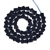Synthetic Blue Goldstone Beads Strands G-N257-24A-01-3