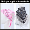 2Pcs 2 Colors Versatile Outdoor Cycling Bandana for Women OHAR-CY0001-21B-5
