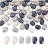 60Pcs 3 Colors Large Hole Pearl Beads PEAR-HY0001-17-1