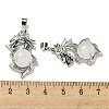 Natural Quartz Crystal Pendants G-G111-01P-06-3