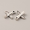 Tibetan Style Alloy Charms FIND-CJC0017-32C-AS-2