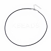Waxed Cotton Cord Necklace Making X-MAK-S032-1.5mm-B01-2