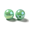 UV Plating Rainbow Iridescent Acrylic Beads PACR-D070-01A-3